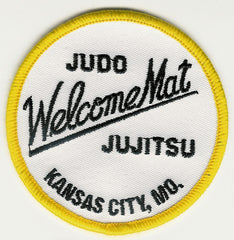 Old School Welcome Mat Lapel Patch for Gi